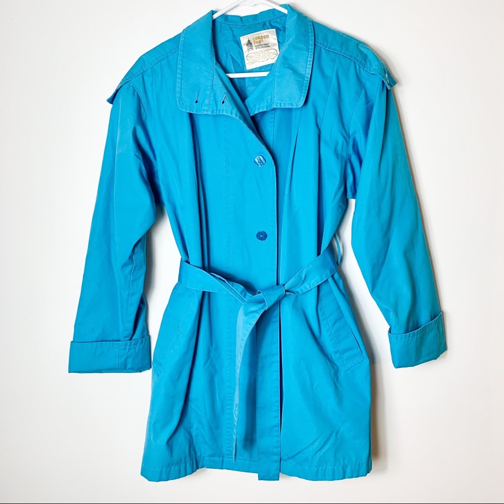 London Fog Short Length Trench Coat